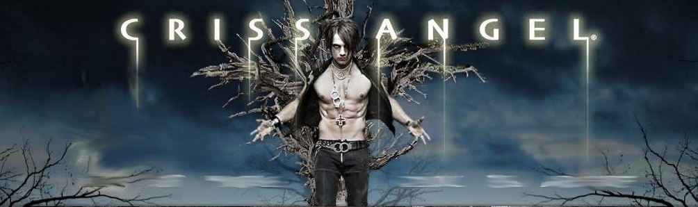 Homepage of Criss Angel